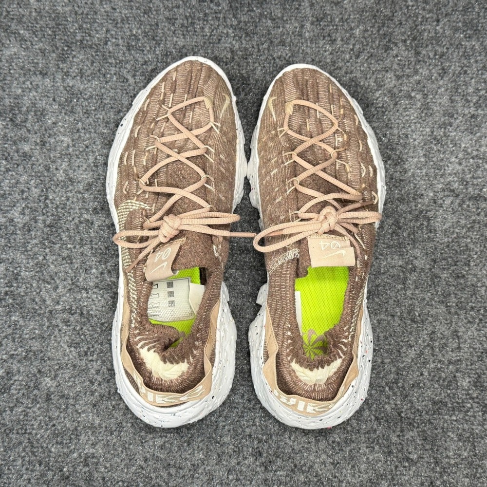 Nike Space Hippie 04 Running Shoes Women's 10 Sand Tan Brown Athletic Run Train - Picture 8 of 11